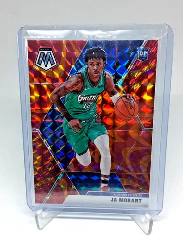 2019 Panini Mosaic Ja Morant Reactive Orange Mosaic #219 Rookie Card RC