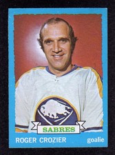 1973-74 Topps #108 Roger Crozier Buffalo Sabres Hockey Card EX+