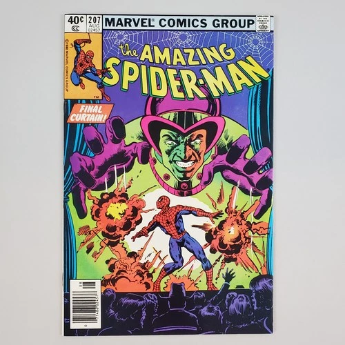 The Amazing Spider-Man #207 NS Aug 1980 Marvel Comics VF/NM 9.0 Mesmero Hi Grade