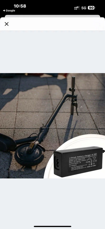 Netzteil Ladegeräte Yh-100w-42v 2A - Bild 3 von 3