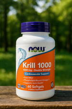 NOW Foods Neptune Krill 1000 mg   Double Stre...