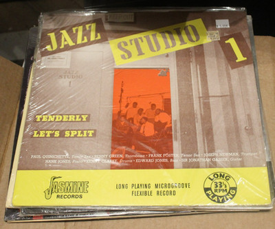 Paul Quinichette Kenny Clarke Jazz Studio From Hollywood 1 UK LP Jasmine SEALED!