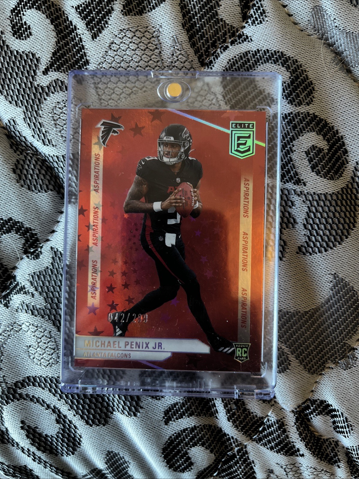 2024 Panini Donruss Elite - Rookies Michael Penix Jr. Aspirations Stars /299 rc