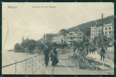 Croatia Abbey Villa Augusta postcard MT1410