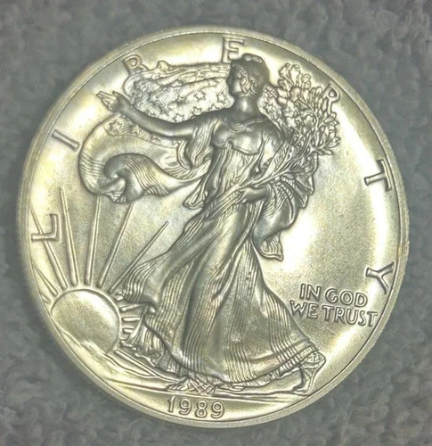 1989 AMERICAN Silver Eagle - ***BU***