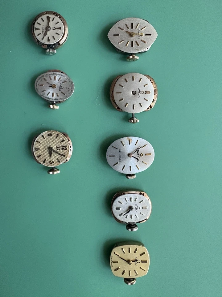 Lote Movimiento Reloj Omega Mujer Vintage (11) Foto 3 de 4