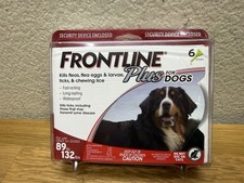Frontline Plus Extra Large Dogs 89-132 lbs - 6 month EPA Approved 8305 Sealed