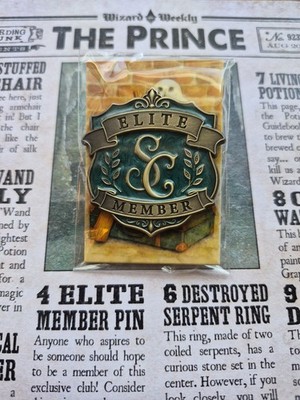 Wizarding Trunk Harry Potter Professor Slughorn Slug Club Elite Member Pin