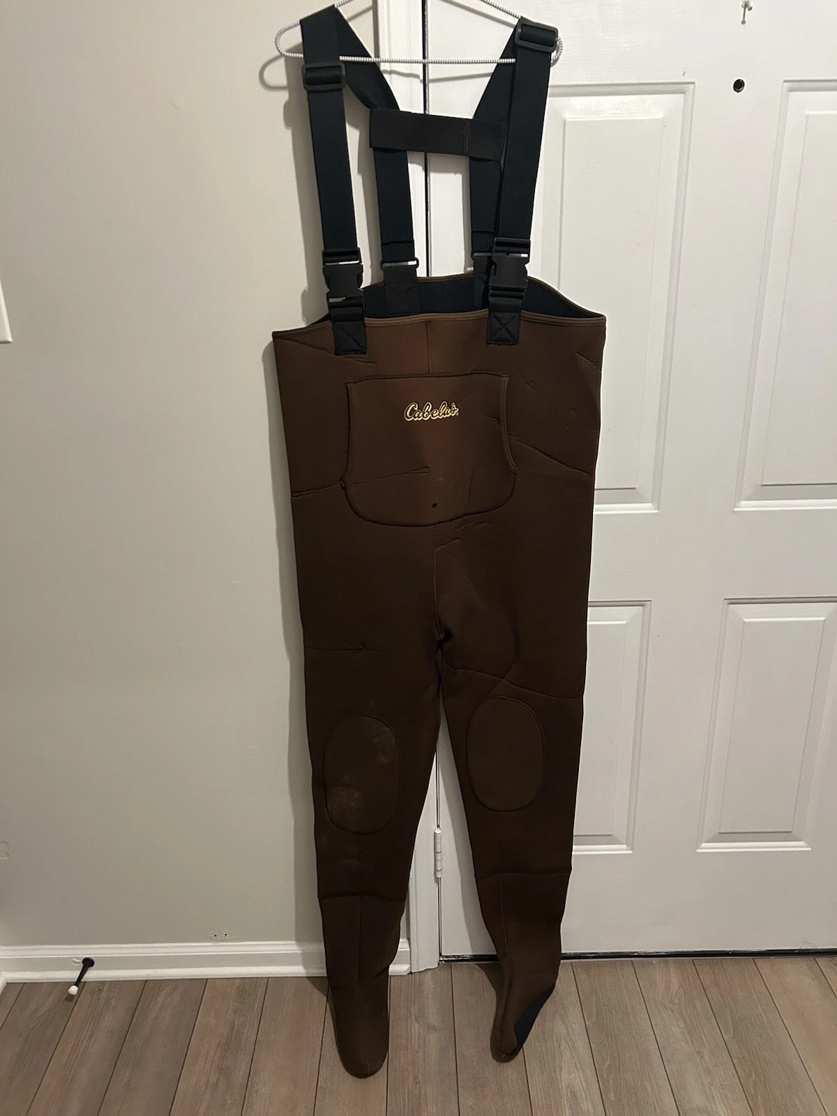 Cabela's Classic Series II Neoprene Waders Men's Brown Measurements In Photos