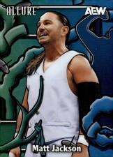 MATT JACKSON 2026 Upper Deck Allure AEW Color Flow Green-Blue #CF-10 W ID:166525
