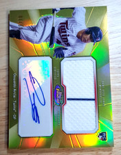 Oswaldo Arcia /50 (AUTO, RC, MEM) 💥 2013 Topps Finest - Twins - Refractor