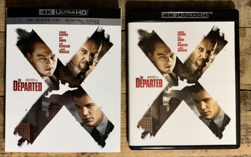 The Departed 4K Ultra HD + Digital 4K W/SLIP COVER - Picture 1 of 1