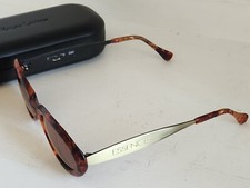 Vintage ESSENCE Brown Tortoiseshell Champagne Sunglasses 51-18-140