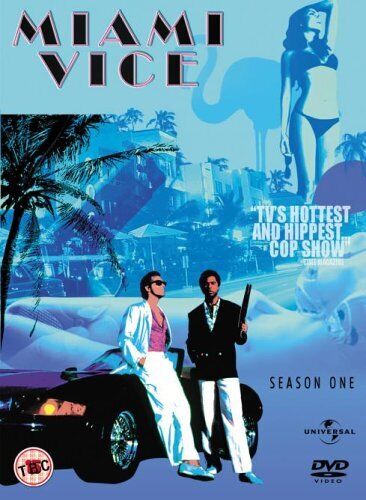 Miami Vice: Series 1 DVD (2005) Olivia Brown cert 15 8 discs Fast and FREE P & P - Afbeelding 1 van 2