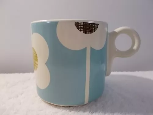 Orla Kiely For Target Floral Stoneware Coffee Tea Cup Mug