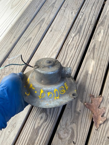 1970s Dodge Truck Ram 1975-1980 D100 Heater Blower Motor Tested on battery good - Picture 3 of 8