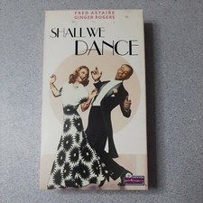 Shall We Dance 1937 (VHS 1987) Movie Fred Astaire Ginger Rogers Full Screen