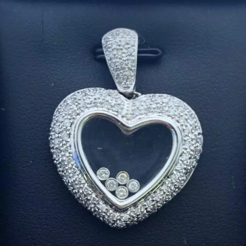 Montmorency Diamond Floating Heart Necklace – Jule's Jewels