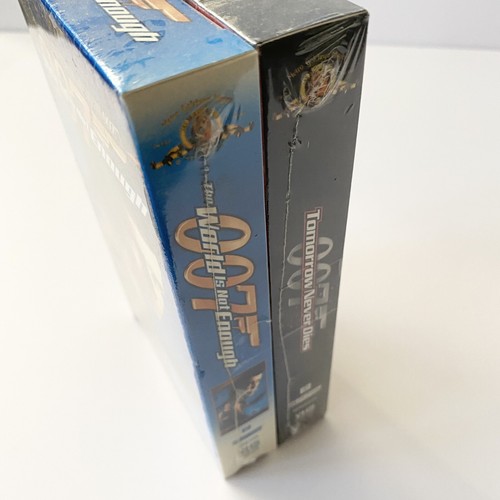 Tomorrow Never Dies VHS 1997 & The World Is Not Enough VHS 1999 NOS Sealed 007 - Picture 6 of 6
