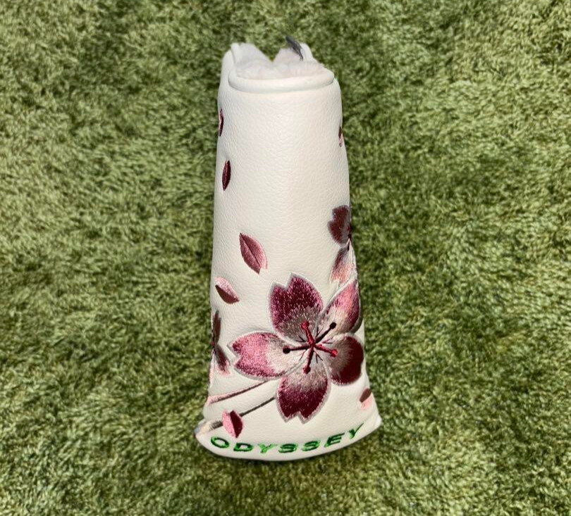 Odyssey 2024 "Sakura" Blade Mallet Headcover Japan Tour Limited quantity model