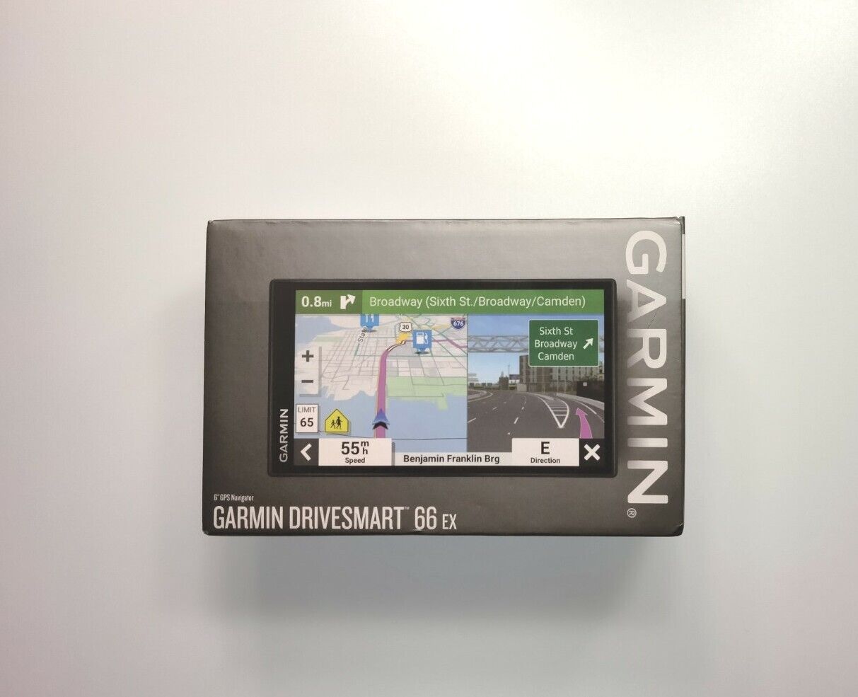 Garmin 66 EX, 6" Car Auto GPS Device, WiFi, Voice Activated 753759281151 eBay