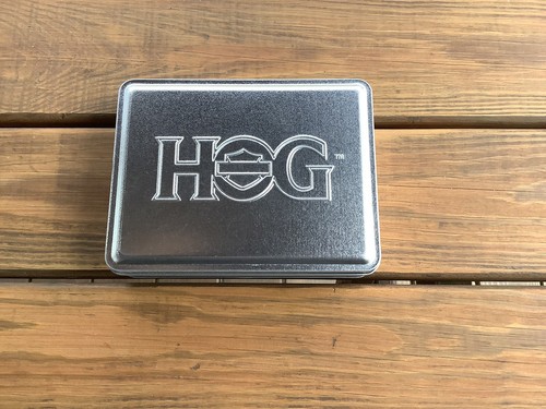 HOG Harley Owners Group Membership Welcome Kit Tin With Patch, Pin And coin - Picture 2 of 9