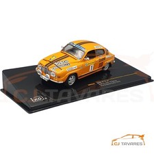 IXO Models Saab 96 N 1 2nd Rally Sweden 1975 H.sylvan S.blomqvist 1:43 RAC234