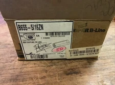 Cooper B Line B655-5/16ZN Rod Coupling 5/16”-18 7/8”-Long (lot Of 5)