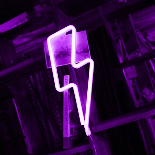 LED-Blitzlicht Neonlichter USB Batteriebetriebene hängende Nachtlampe DE - Photo 9/18