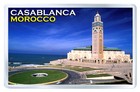 Casablanca Morocco MOD2 Fridge Magnet Souvenir