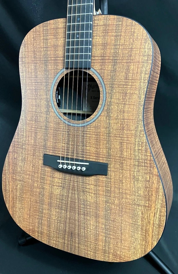 Martin D-X1E Koa Dreadnought Acoustic-Electric Guitar w/ Gig Bag - Image 4 of 4