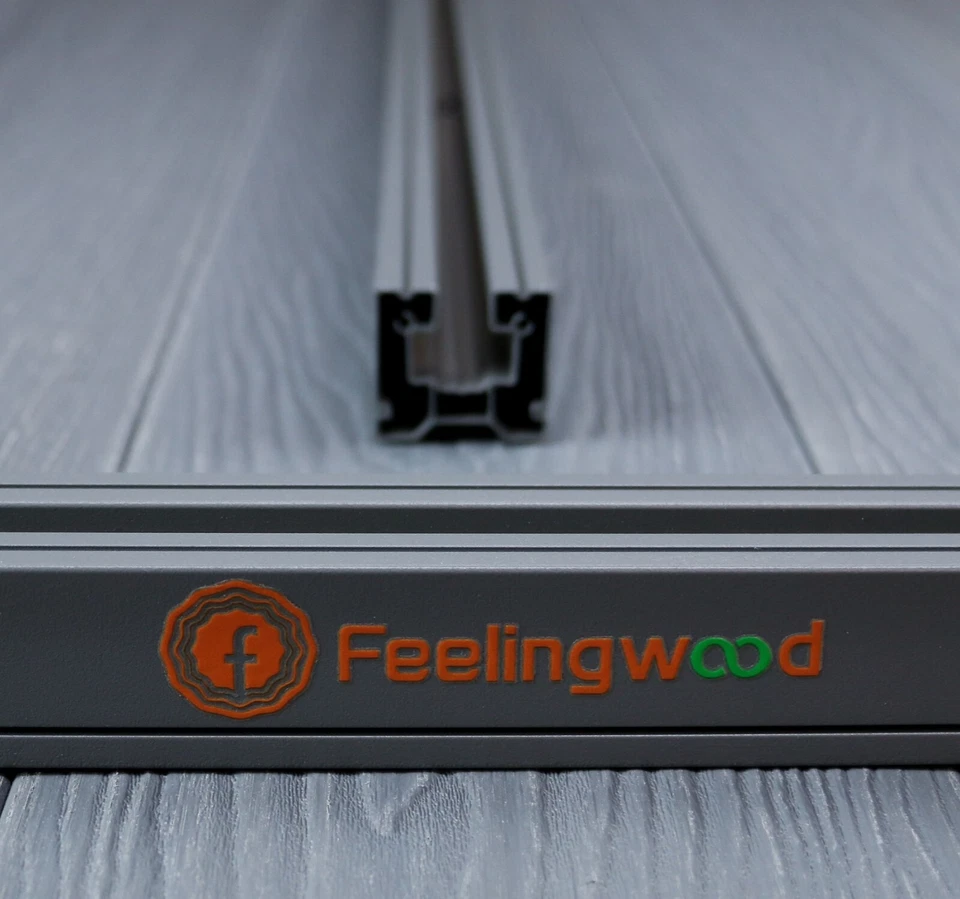 WPC Terrassendielen 2.Generation Kratzfestigkeit Diele Aluminium System, Muster - Bild 3 von 4