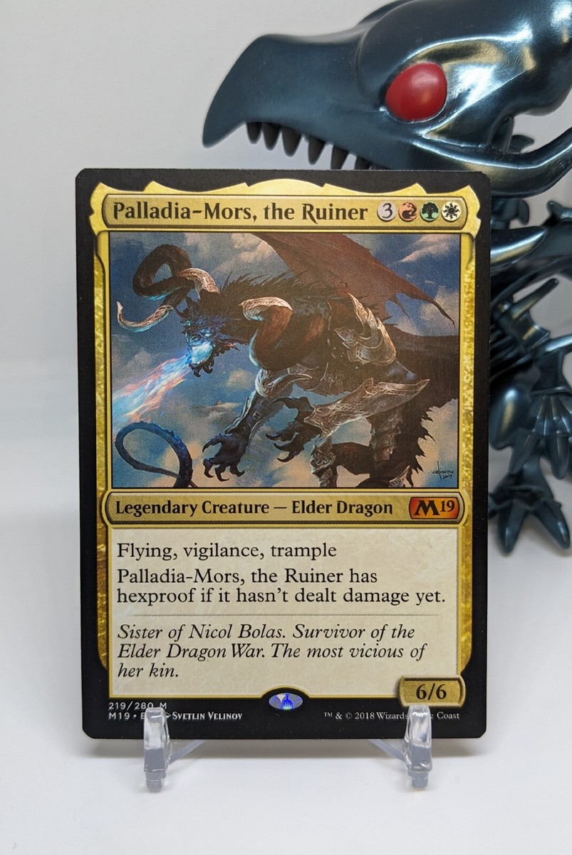 Palladia-Mors, the Ruiner 🐉NM🐉 Core Set M19 ⭐ Magic The
