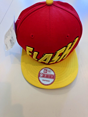 NEW ERA FITS ''The Flash'' Sample PROTOTYPE /w tag 9FIFTY SnapBack HAT 100% Cotton