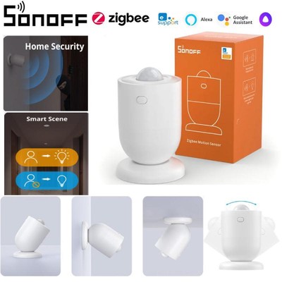 SONOFF SNZB-03P Zigbee Motion Sensor Light Detection Home Security Local Smart S