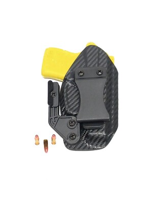 Aggressive Concealment Inside IWB kydex holster CF Right hand w/mw claw