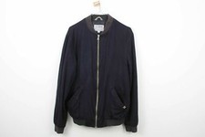 Giacca uomo pull & bear blu taglia L n.T309 4/9