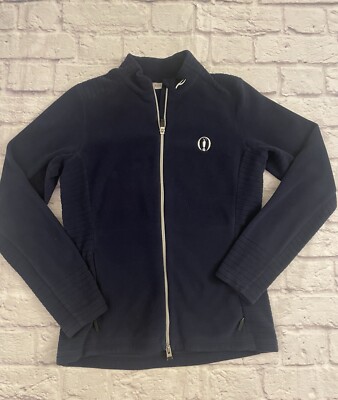 KJUS Jacket Womens 38 Medium Masters Golf Fleece Women Maxima Full Zip Sweater