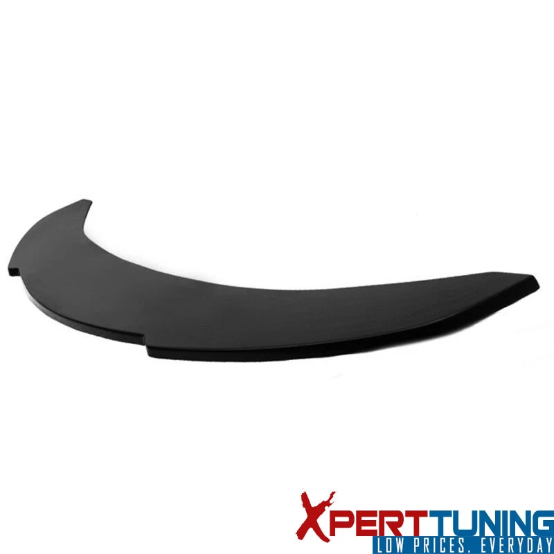 Front Bumper Lip Universal V1 Style Spoiler Splitter Chin PU Unpainted 65"*16" - Image 4 of 4