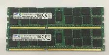 Samsung 32GB Kit of 2 2x16GB DDR3 PC3L-12800R Server Memory ALL Tested Grade A