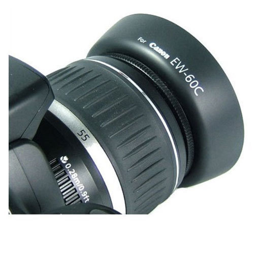JJC LH60C Canon EW60C Lens Hood for CANON EFS 1855mm f/3.5 2880mm