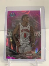 2022-23 Bowman's Best U. - Pink Lava Refractors #54 Marcus Sasser 26/100