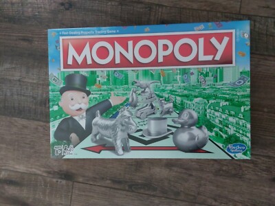 New SEALED Hasbro  Monopoly Classic Family Game 2017 Traditional Orig. Edition 
