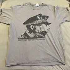 RARE - Vintage - Port & Company - LONG LIVE THE KING PAHLAVI - T Shirt- Men's XL