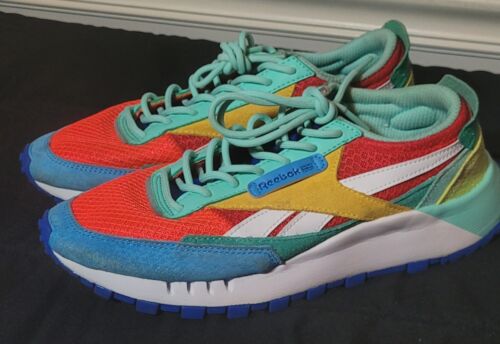 Scarpe sneakers Reebok ragazzo Classic Legacy GW5904 multicolore taglia 6,5 usate - Foto 4 di 11