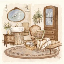 Ceramic Backsplash Tile Mural Bath Kitchen/Bathroom/Shower - Antique Bath II