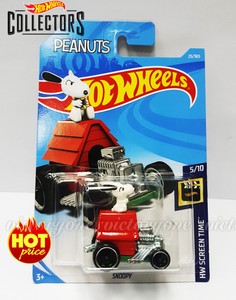 peanuts hot wheels 2018