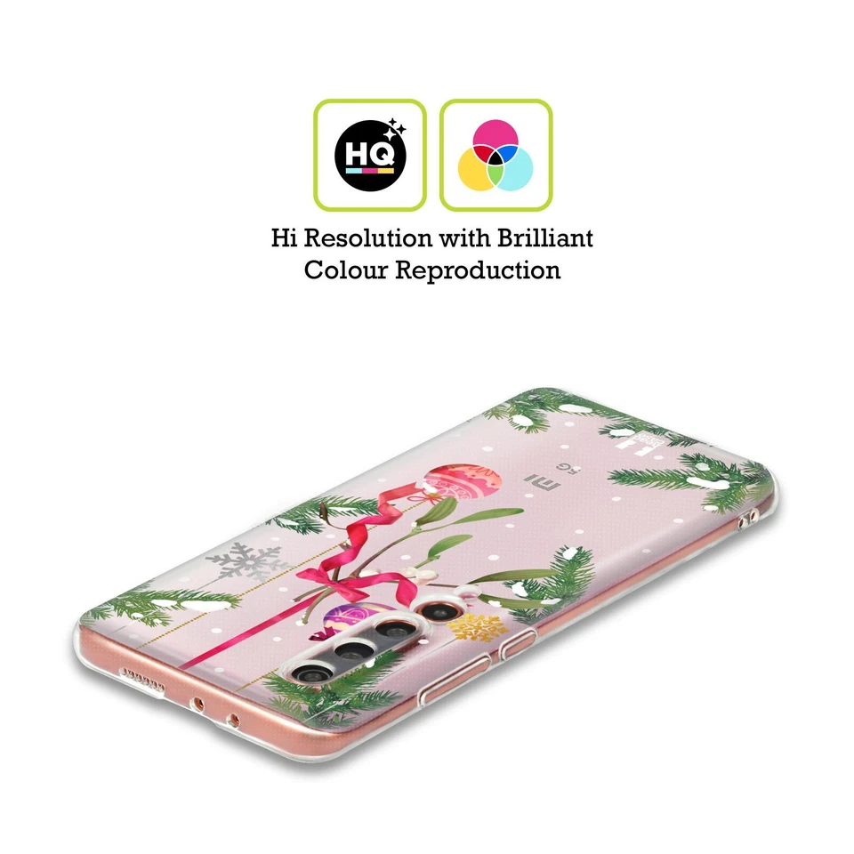 FUNDA DE GEL SUAVE HEAD CASE DESIGNS ADORNOS NAVIDAD PARA TELÉFONOS XIAOMI. Foto 2 de 4
