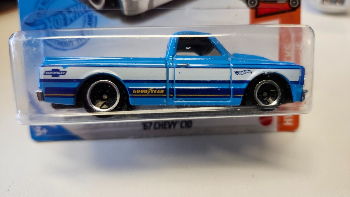 Hot Wheels HW Hot Trucks '67 Chevy C10 in Blue #203/250 | eBay