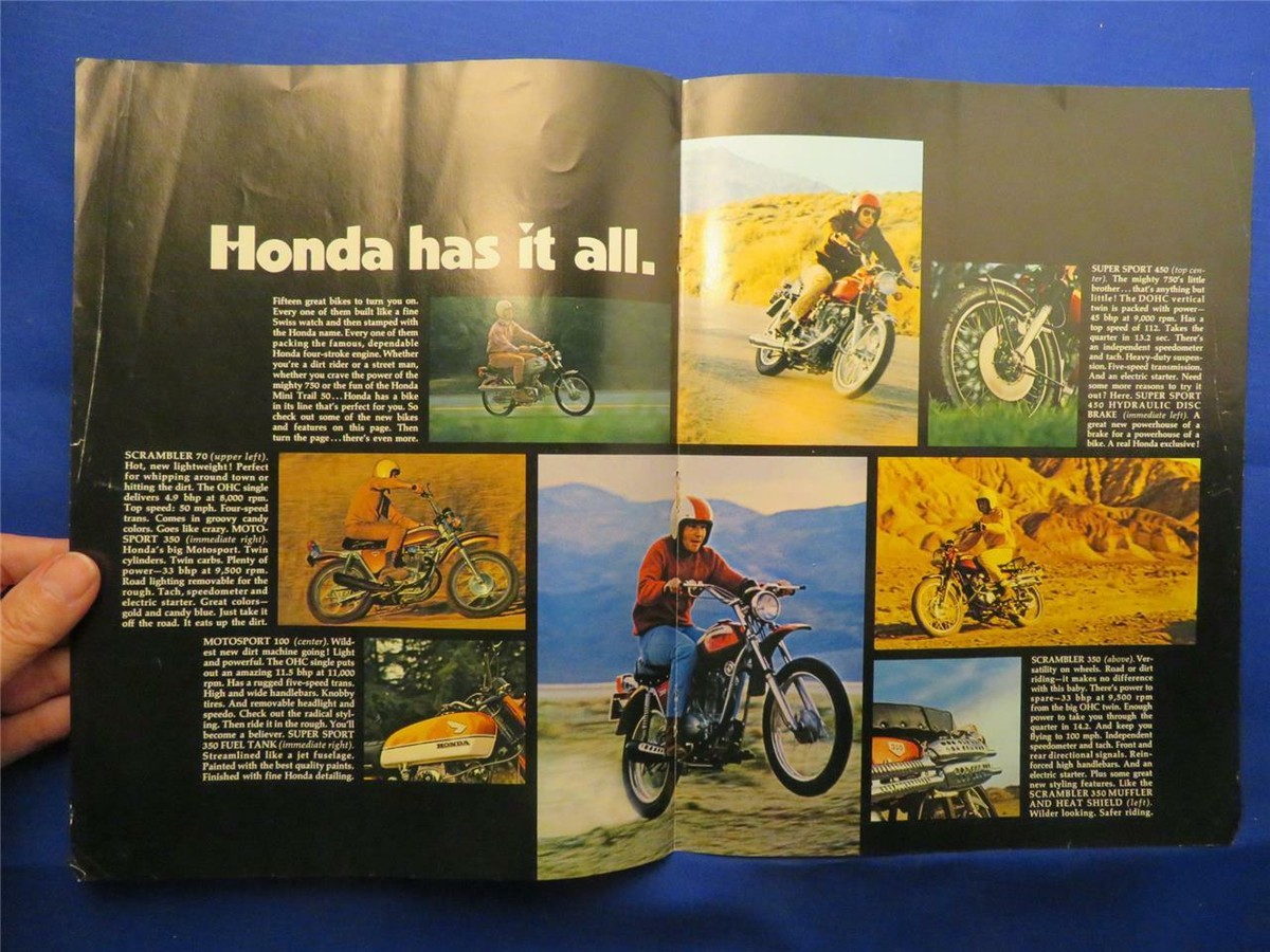 Original Vintage Honda 1970 